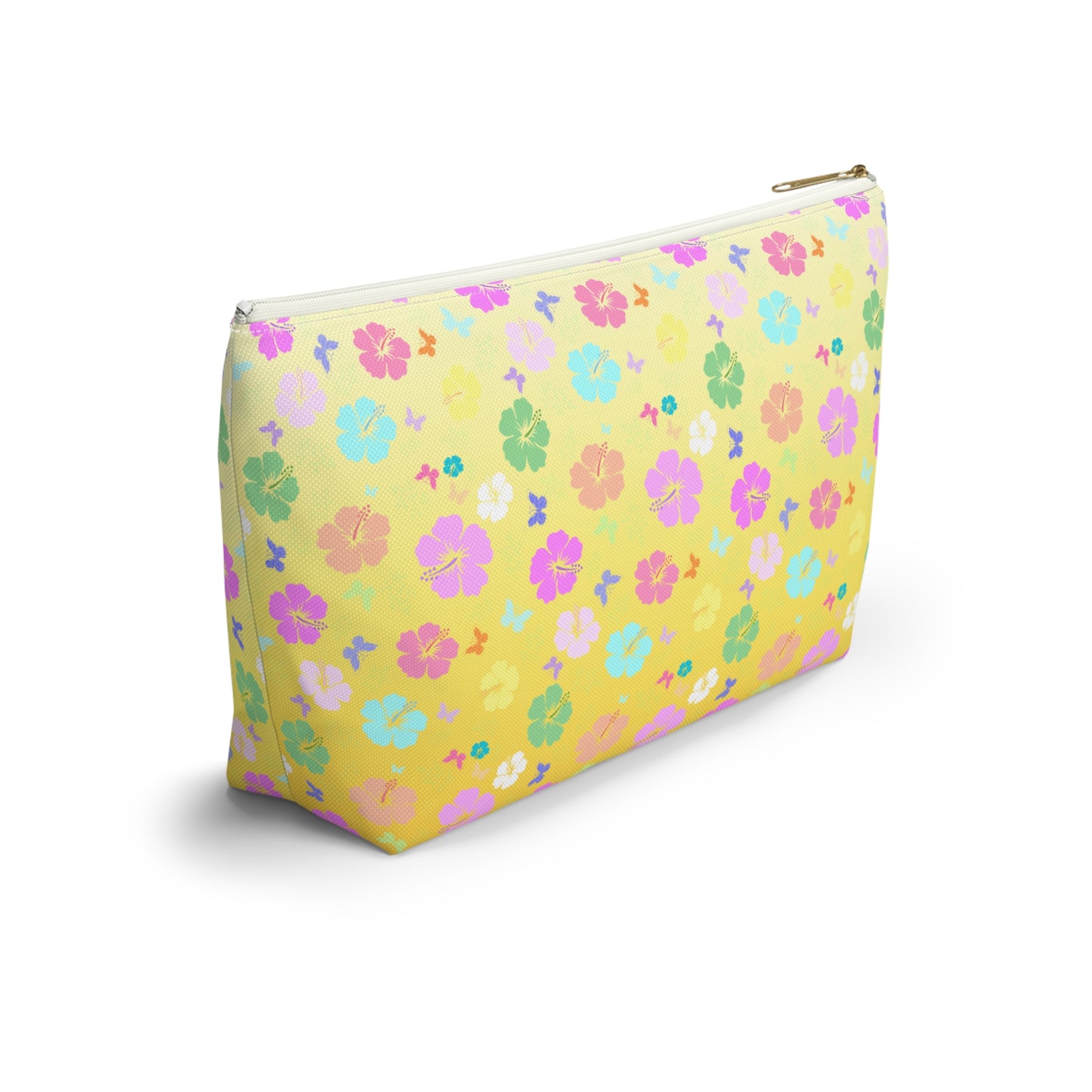 Tropical Floral Accessory Pouch