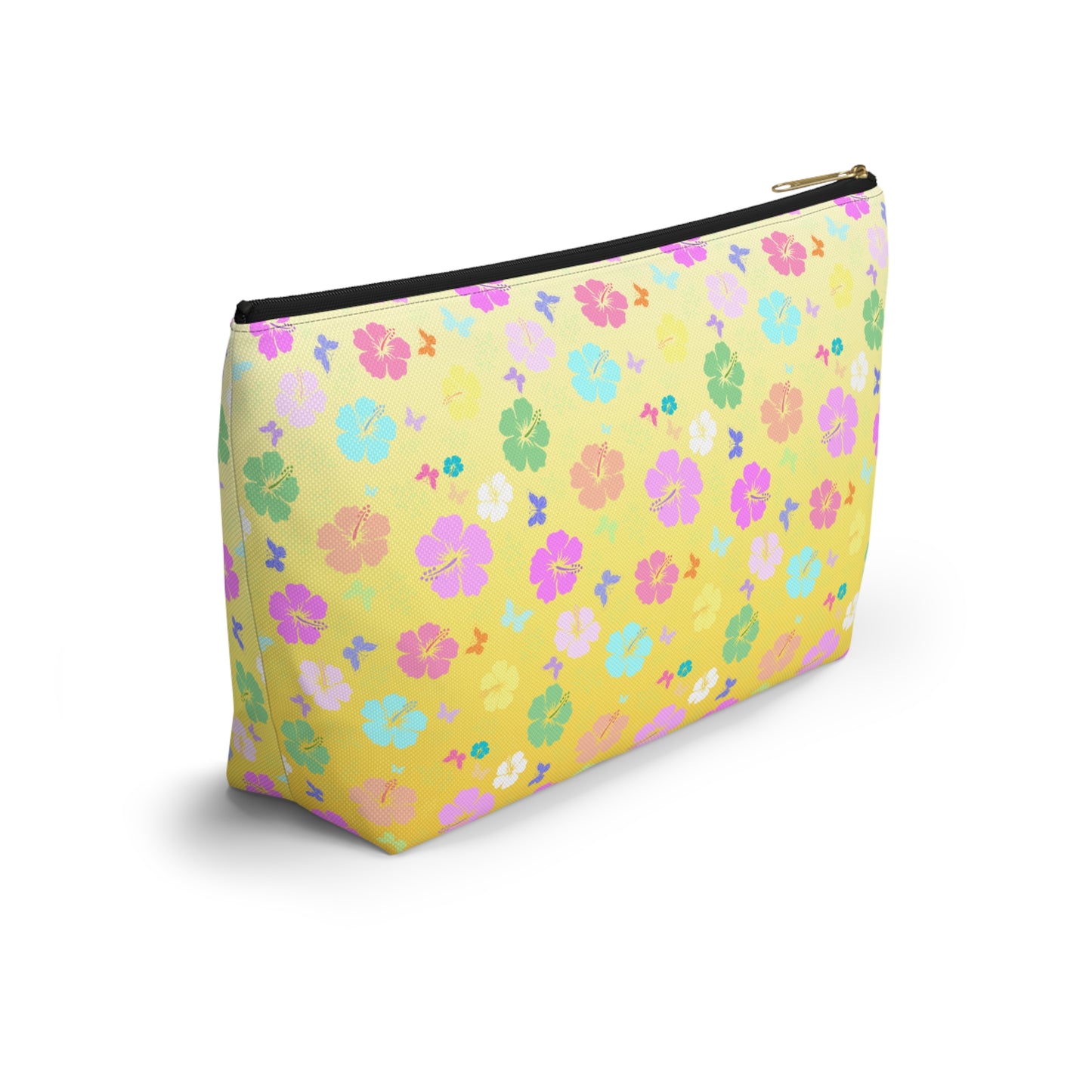 Tropical Floral Accessory Pouch
