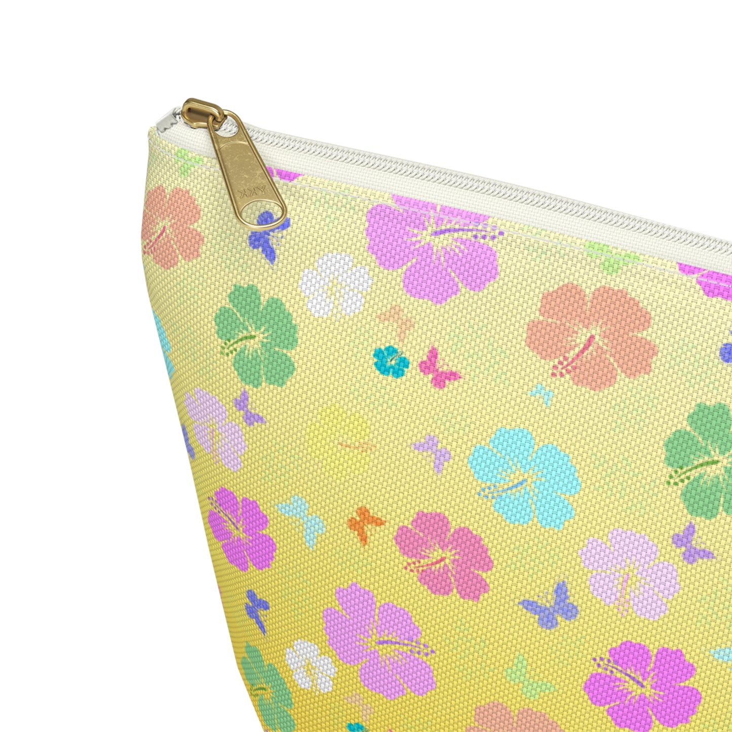 Tropical Floral Accessory Pouch