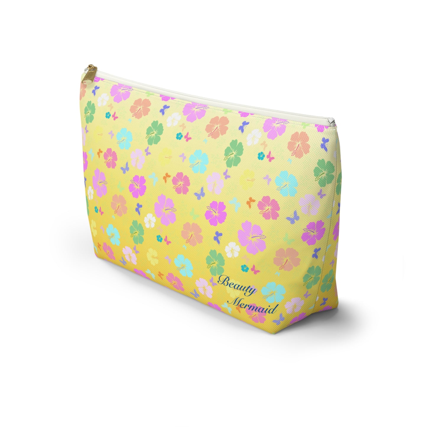Tropical Floral Accessory Pouch