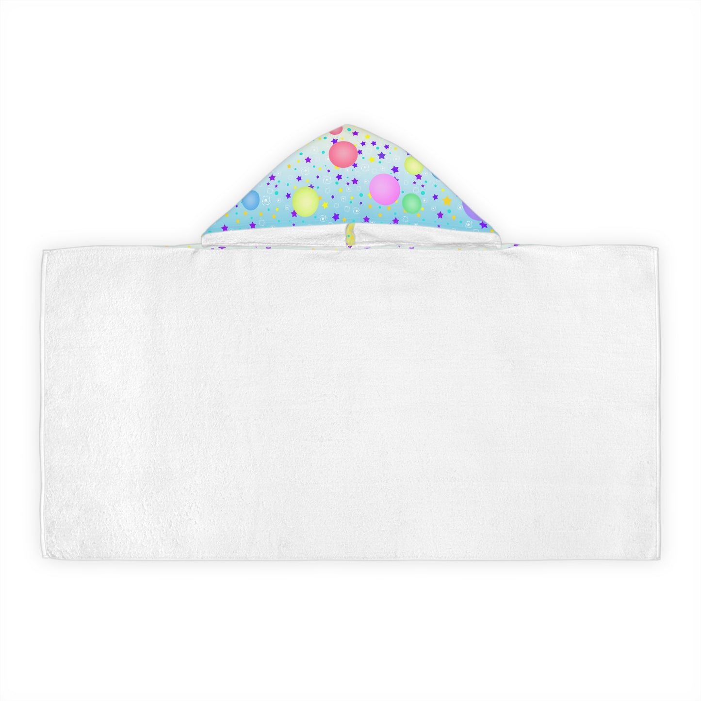 Crab Bubble Youth Hooded Towel