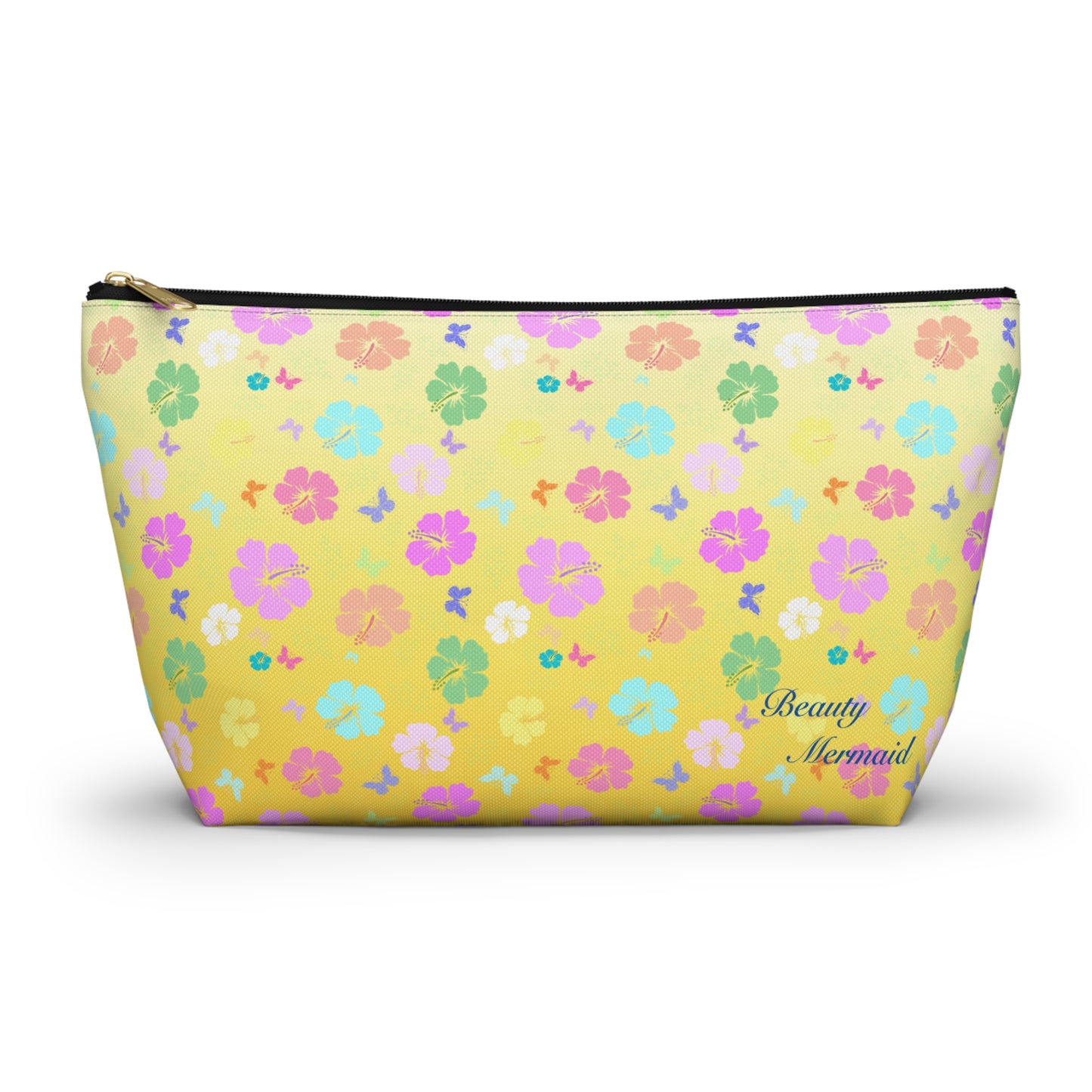 Tropical Floral Accessory Pouch