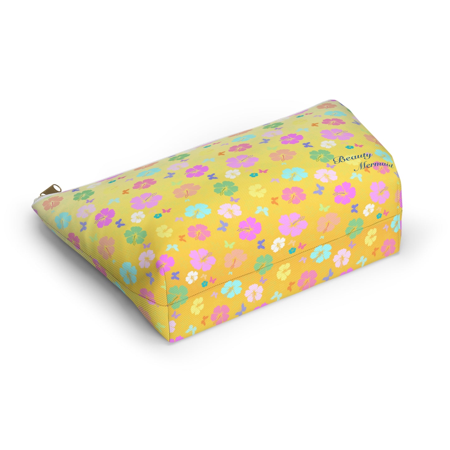 Tropical Floral Accessory Pouch
