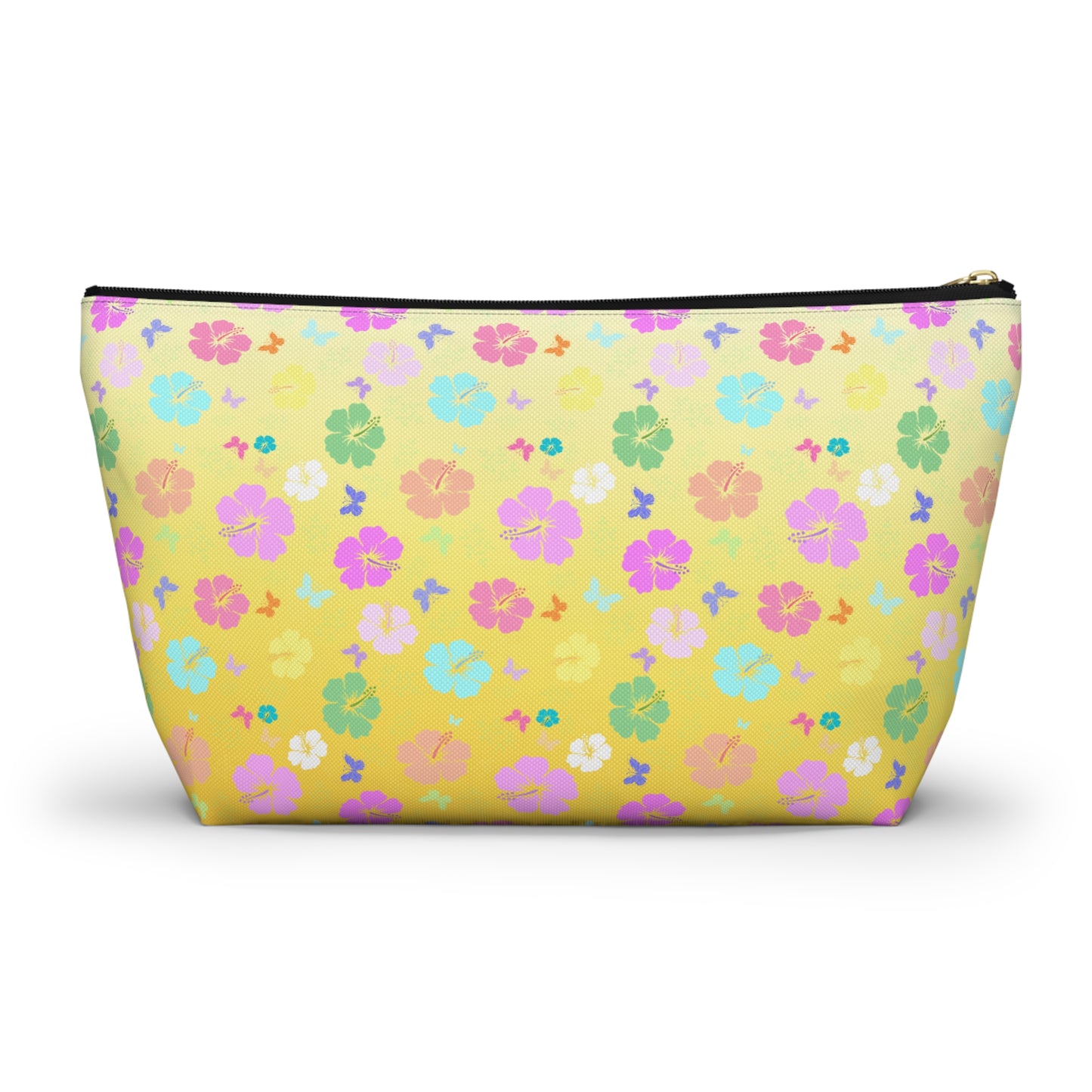 Tropical Floral Accessory Pouch