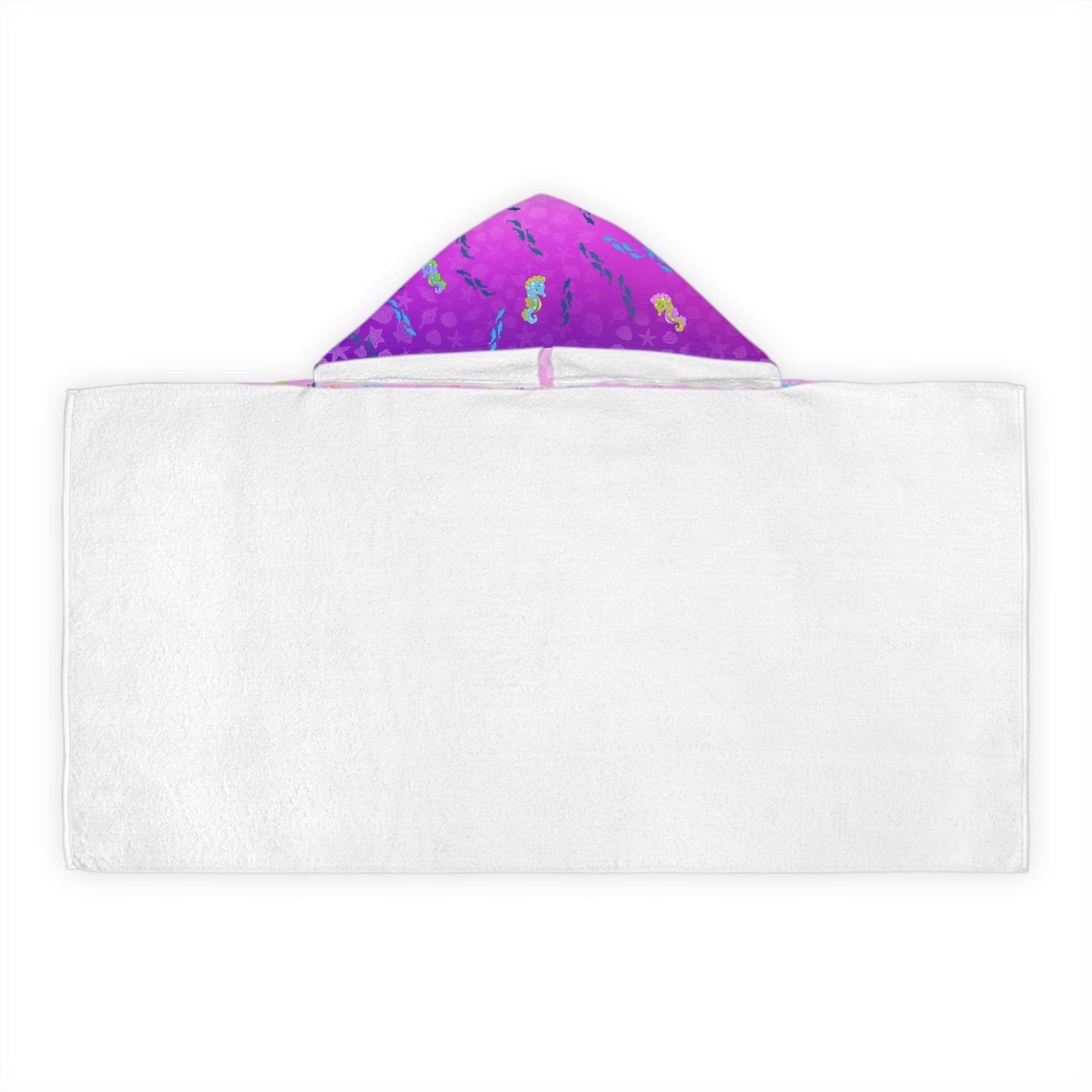 Seahorse Youth Hooded Towel