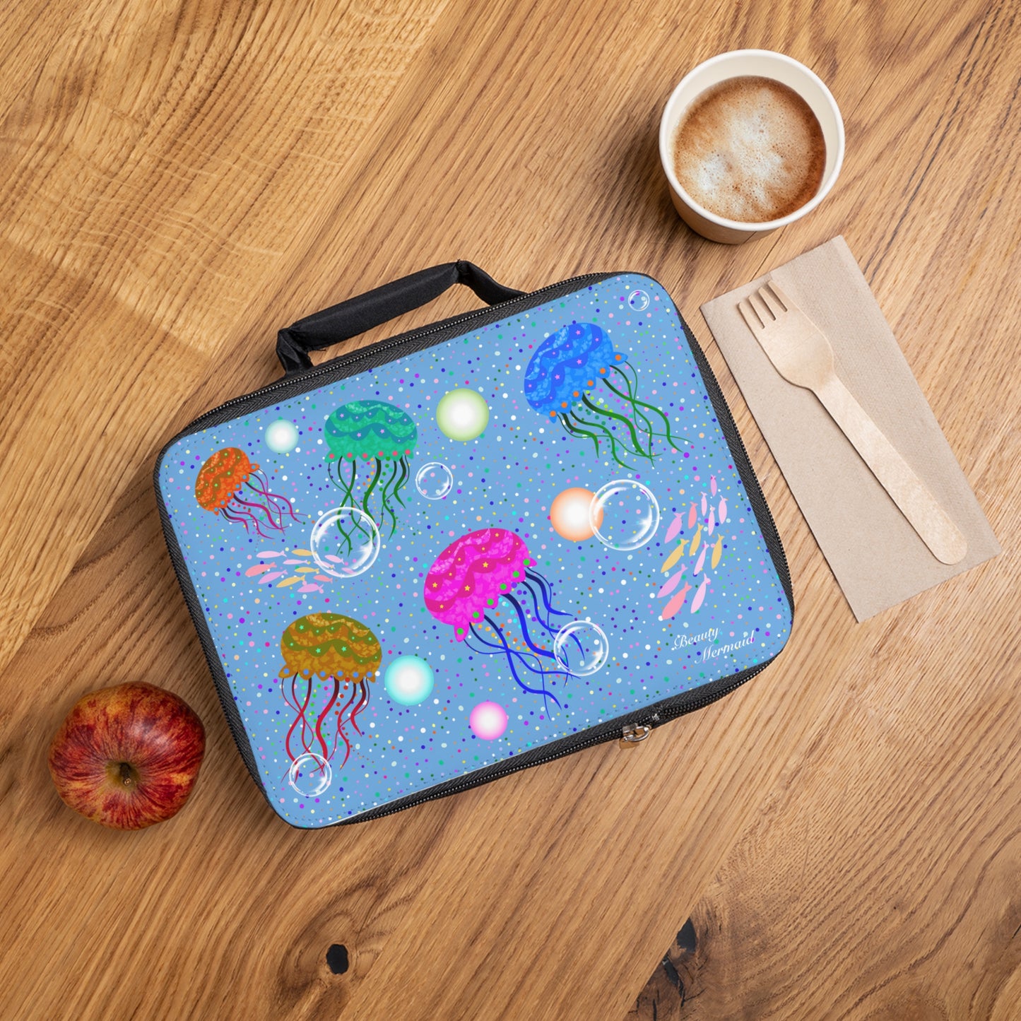 Colorful Jellyfish Lunch Bag