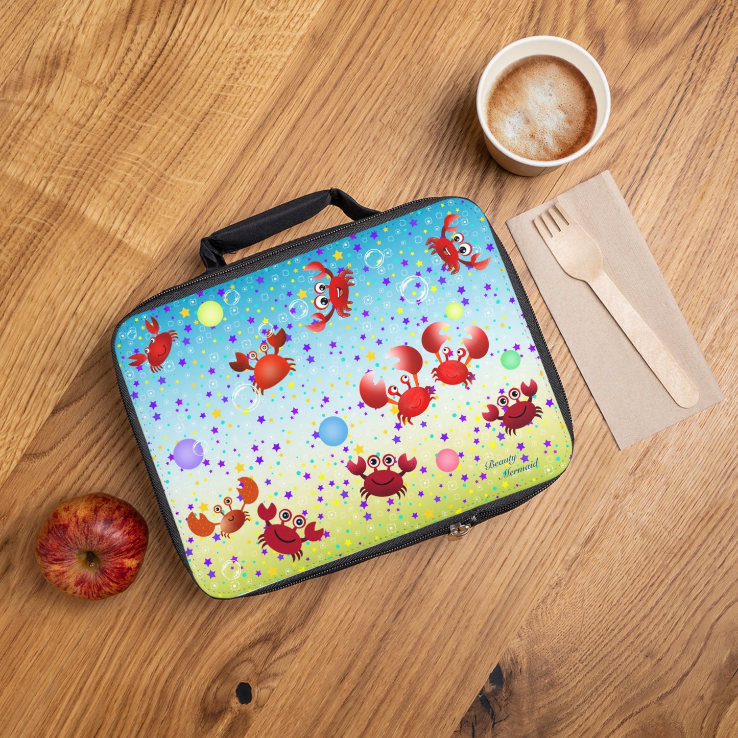 Crabs with Bubbles Lunch Bag