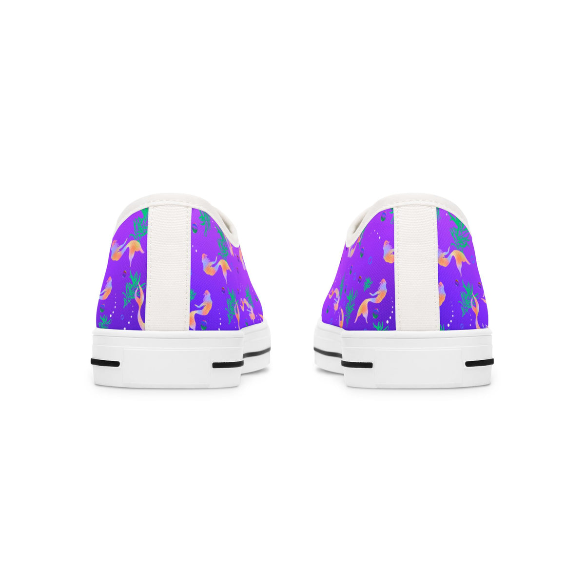 Mermaid Women's Sneakers Purple Ocean