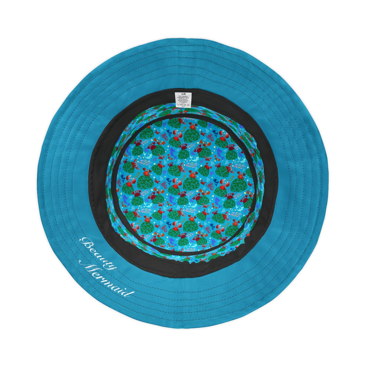 Mermaid Crab Bucket Hat