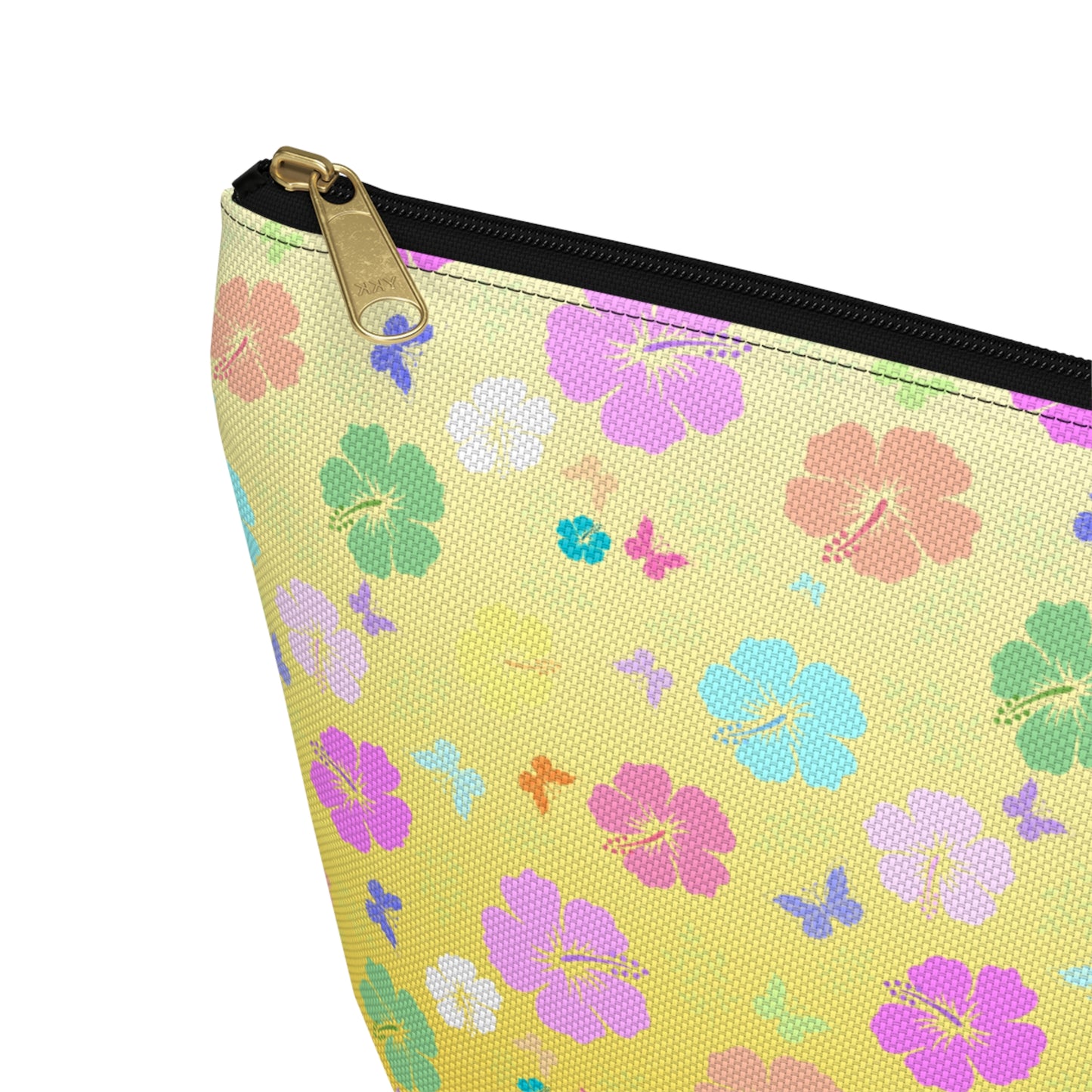 Tropical Floral Accessory Pouch