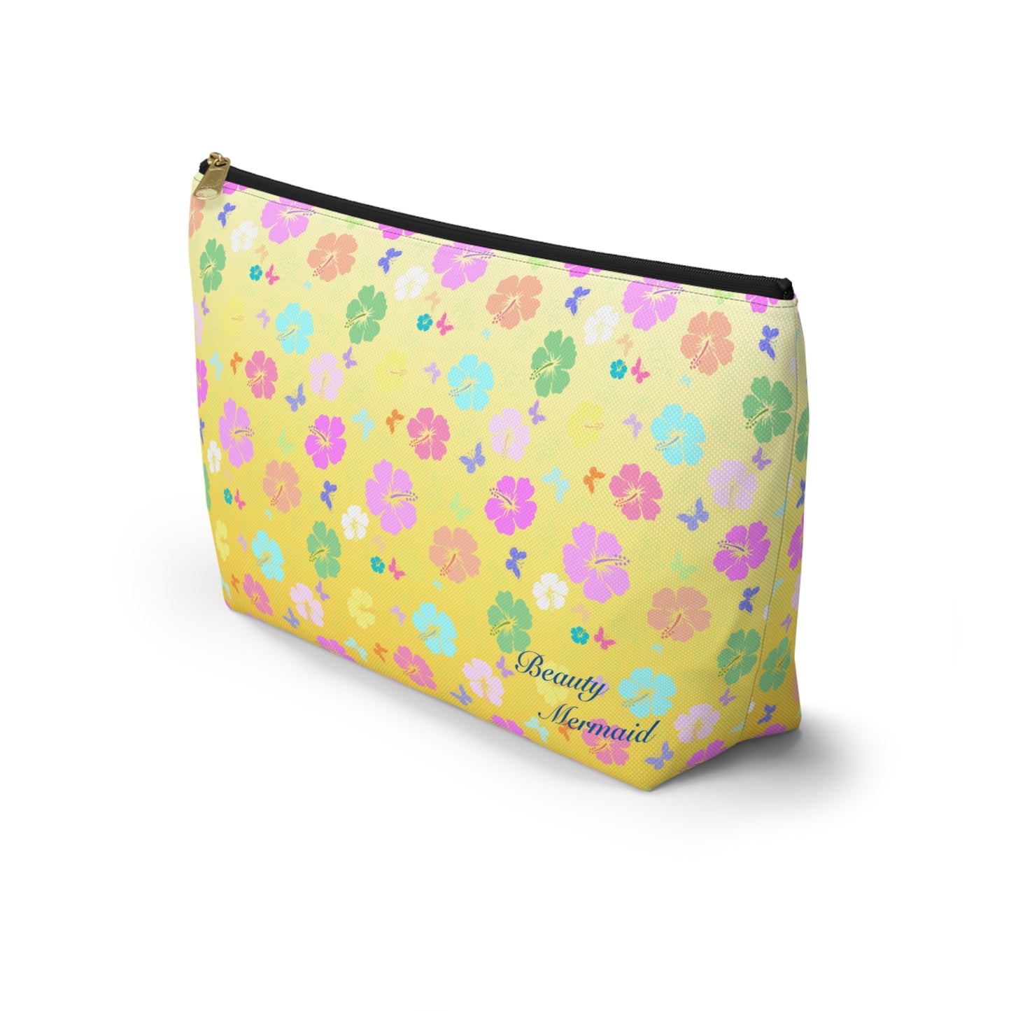 Tropical Floral Accessory Pouch