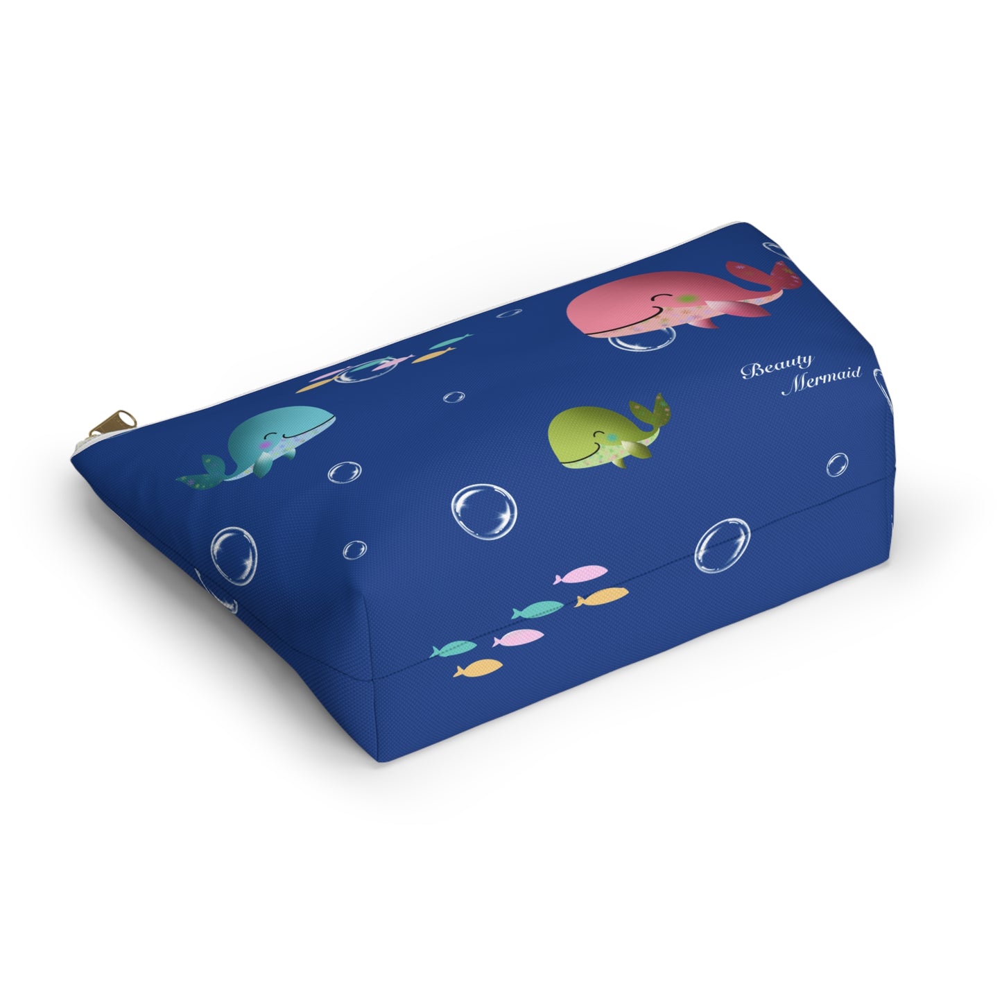 Whimsical Whale Accessory Pouch