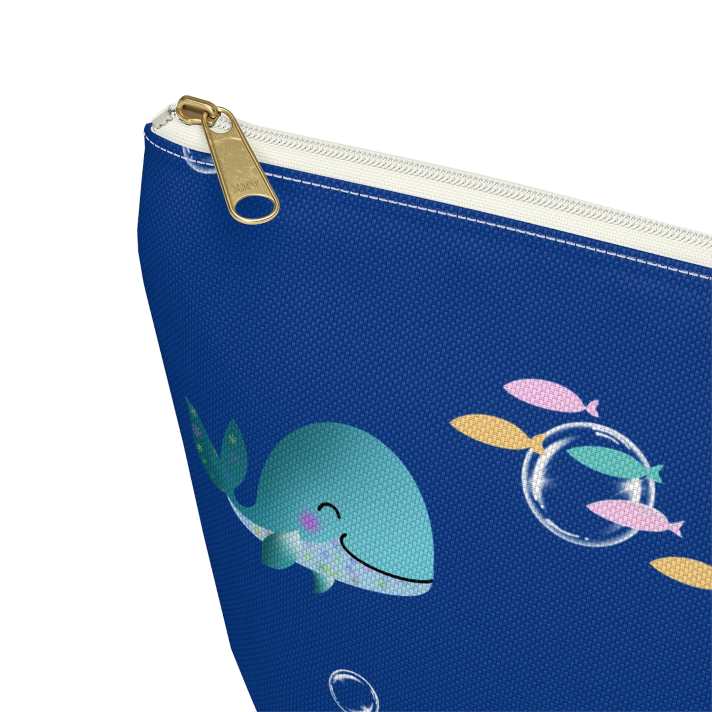 Whimsical Whale Accessory Pouch