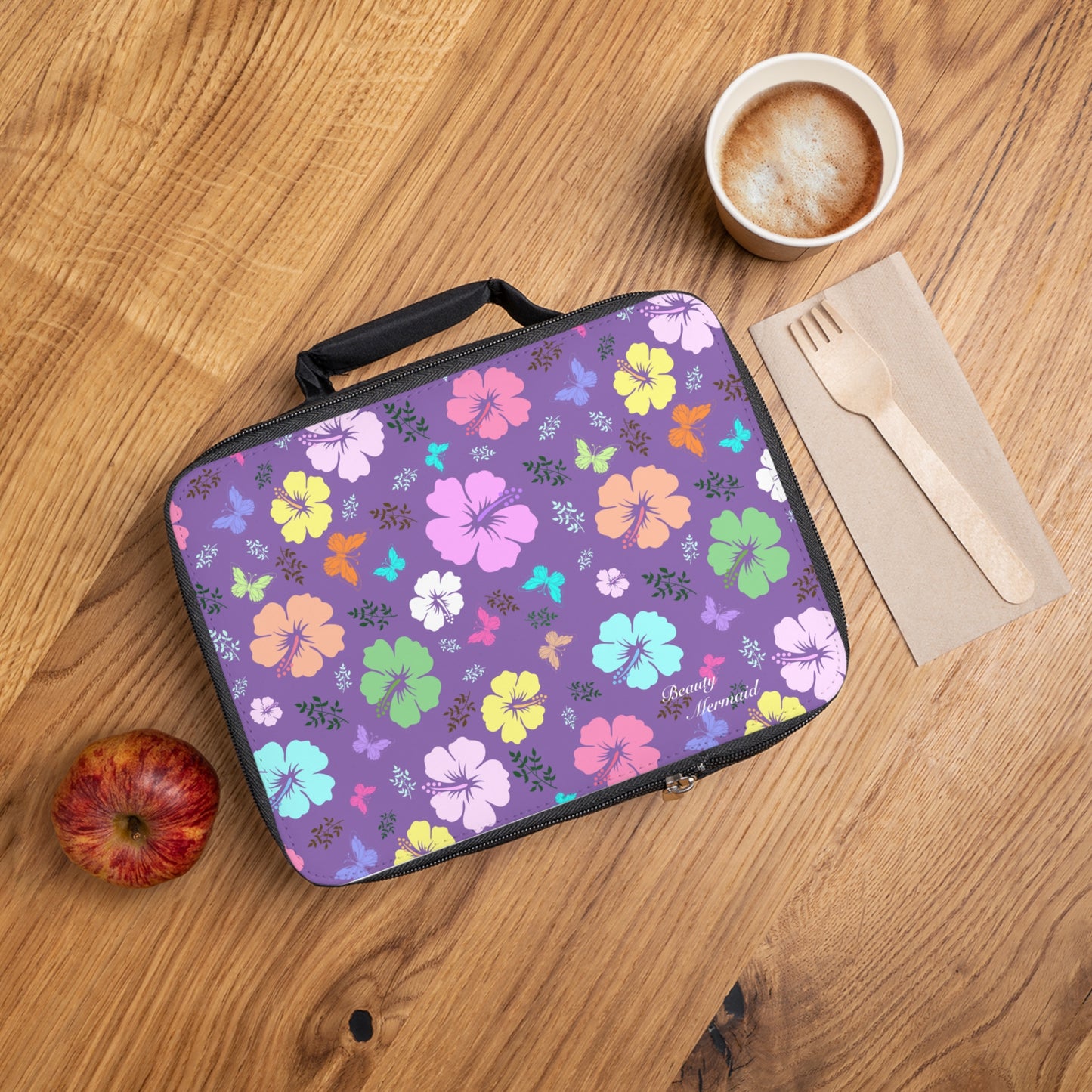Floral Butterflies Lunch Bag