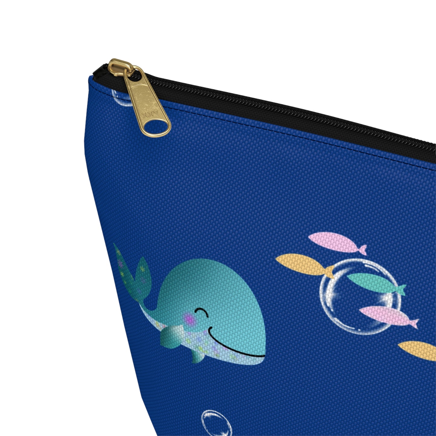 Whimsical Whale Accessory Pouch
