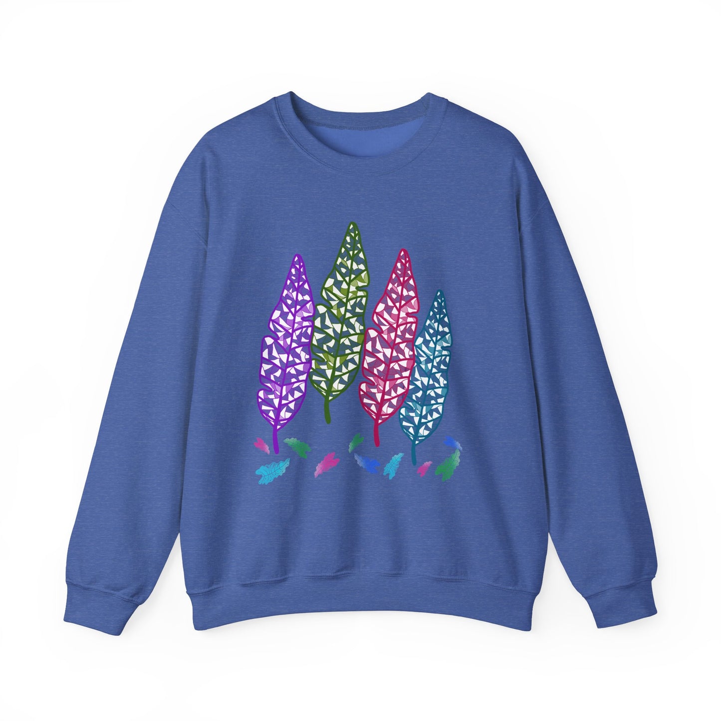 Tree Leaves Crewneck Sweatshirt