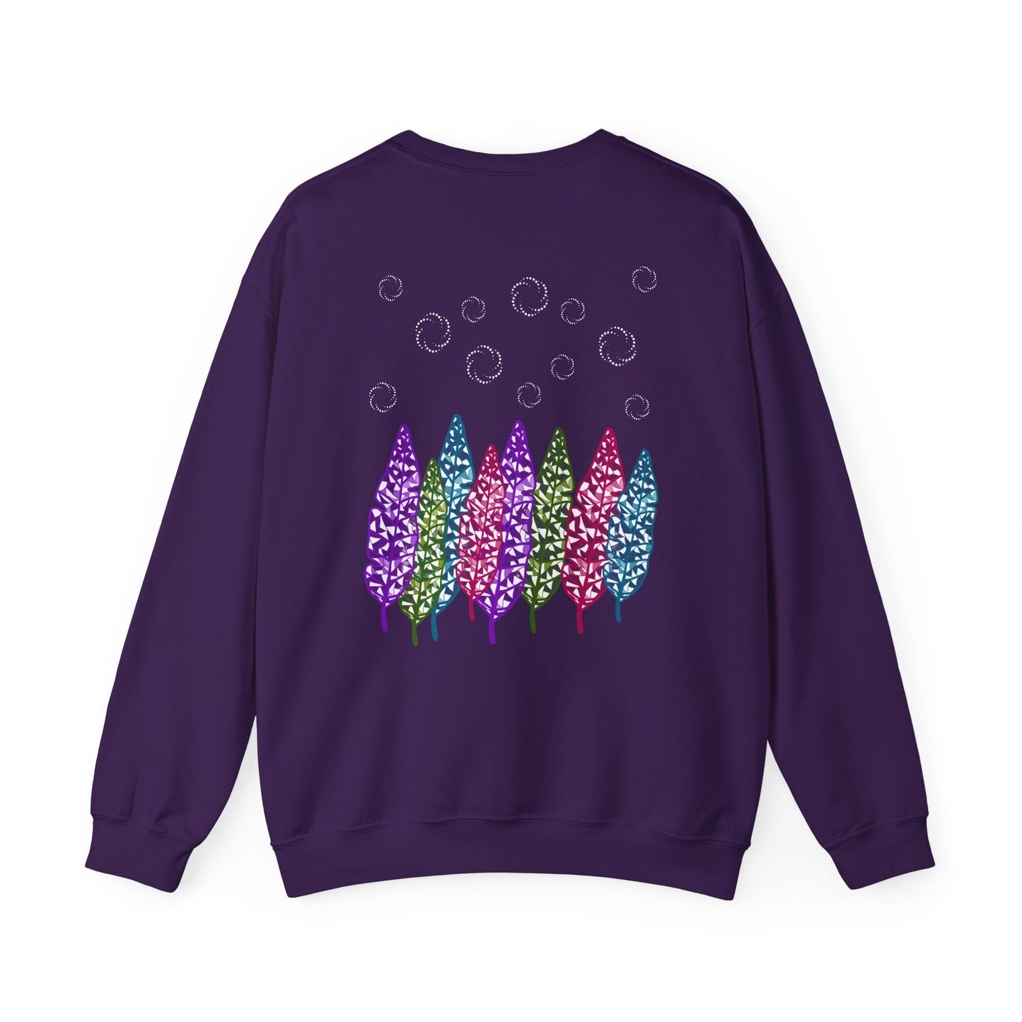 Tree Leaves Crewneck Sweatshirt