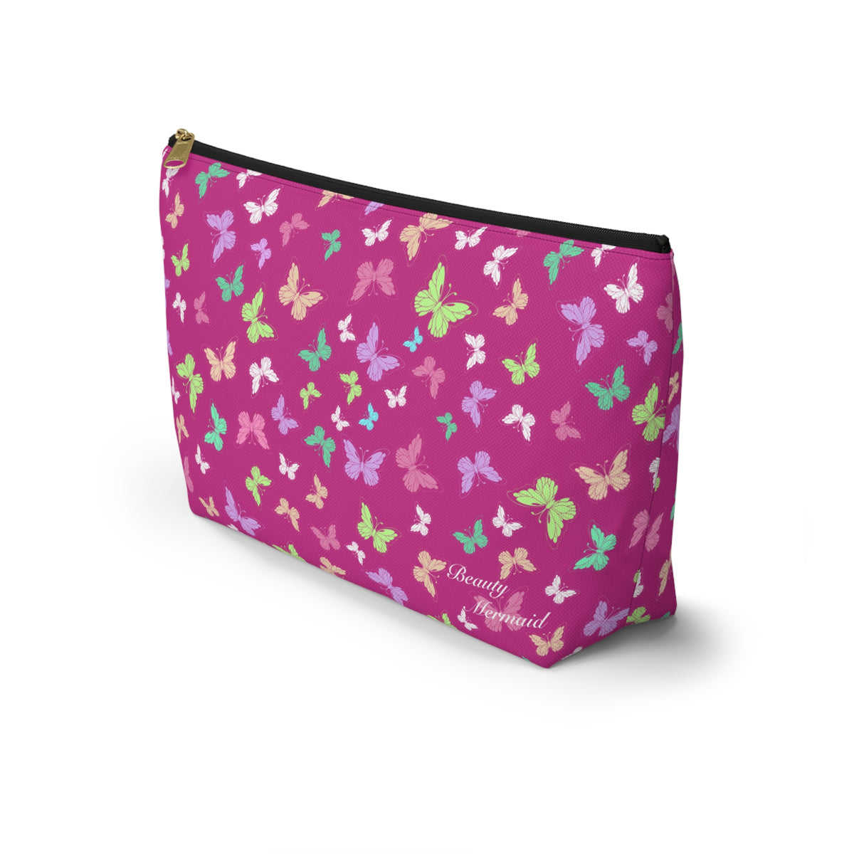 Butterfly Pink Accessory Pouch