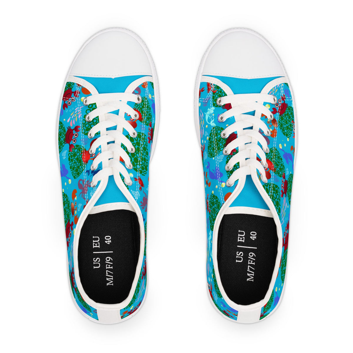 Crab Mermaid Women's Sneakers