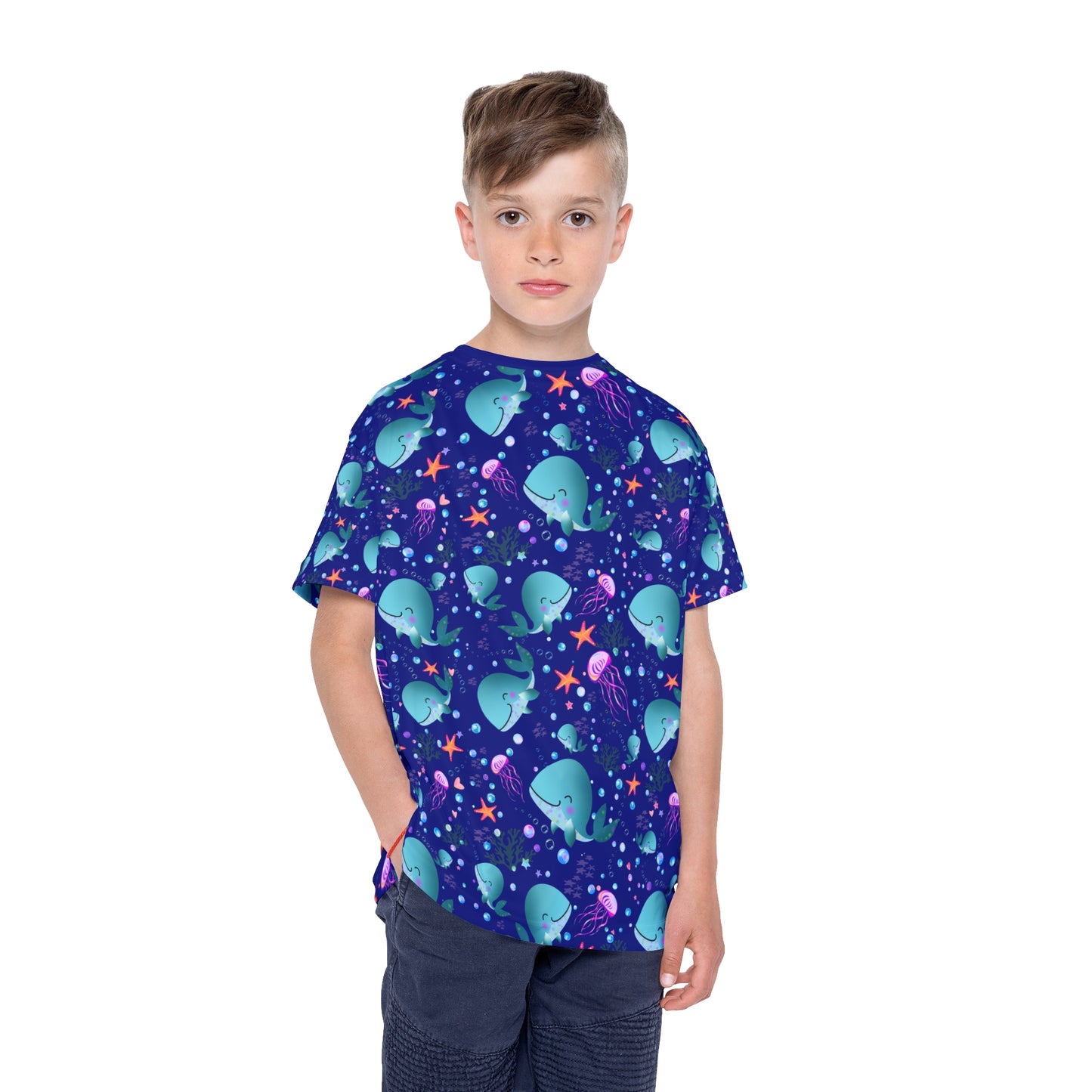 Whale Kids Sports Jersey