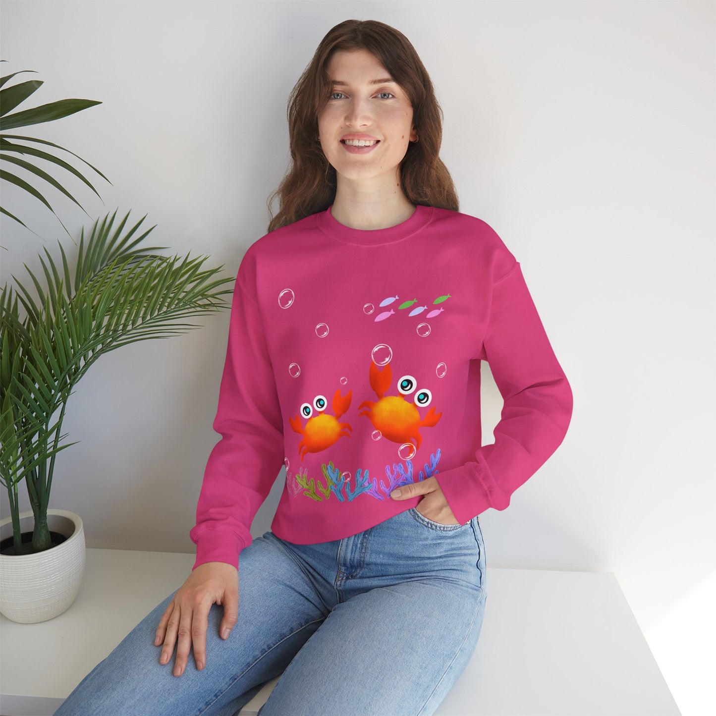 Crab Crewneck Sweatshirt