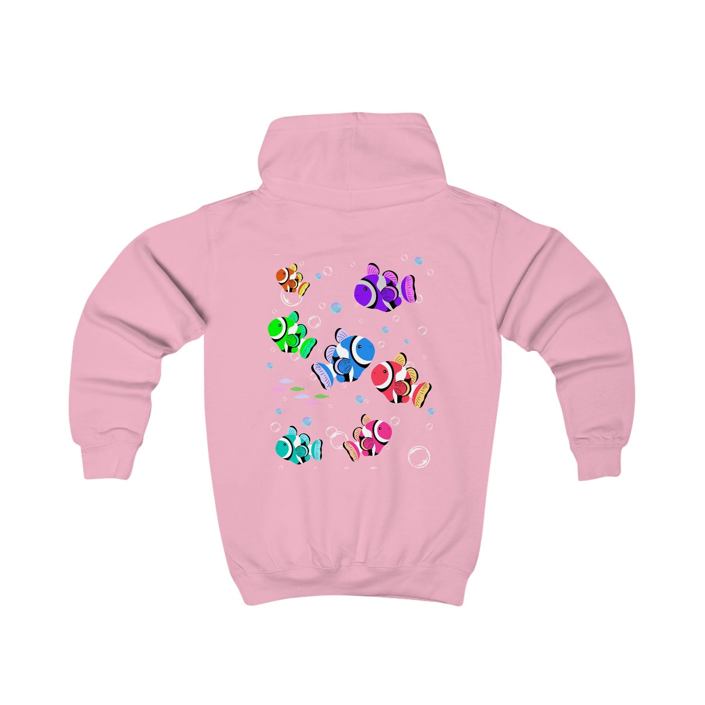 Colorful Clownfish Kids Hoodie