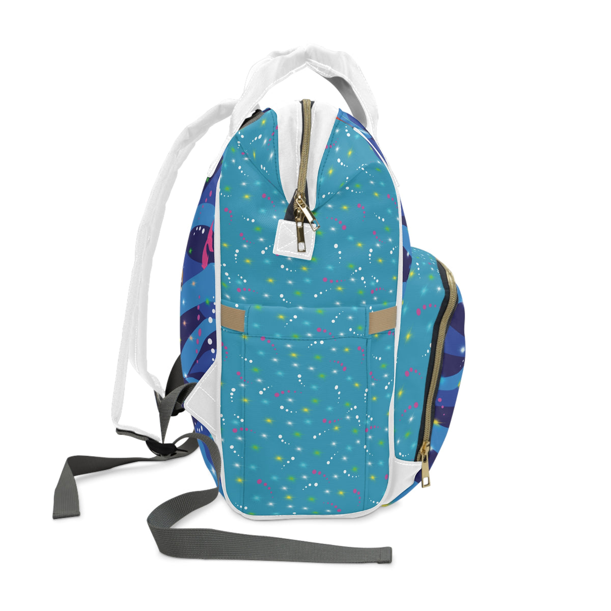 Diaper Backpack Mermaid Tail