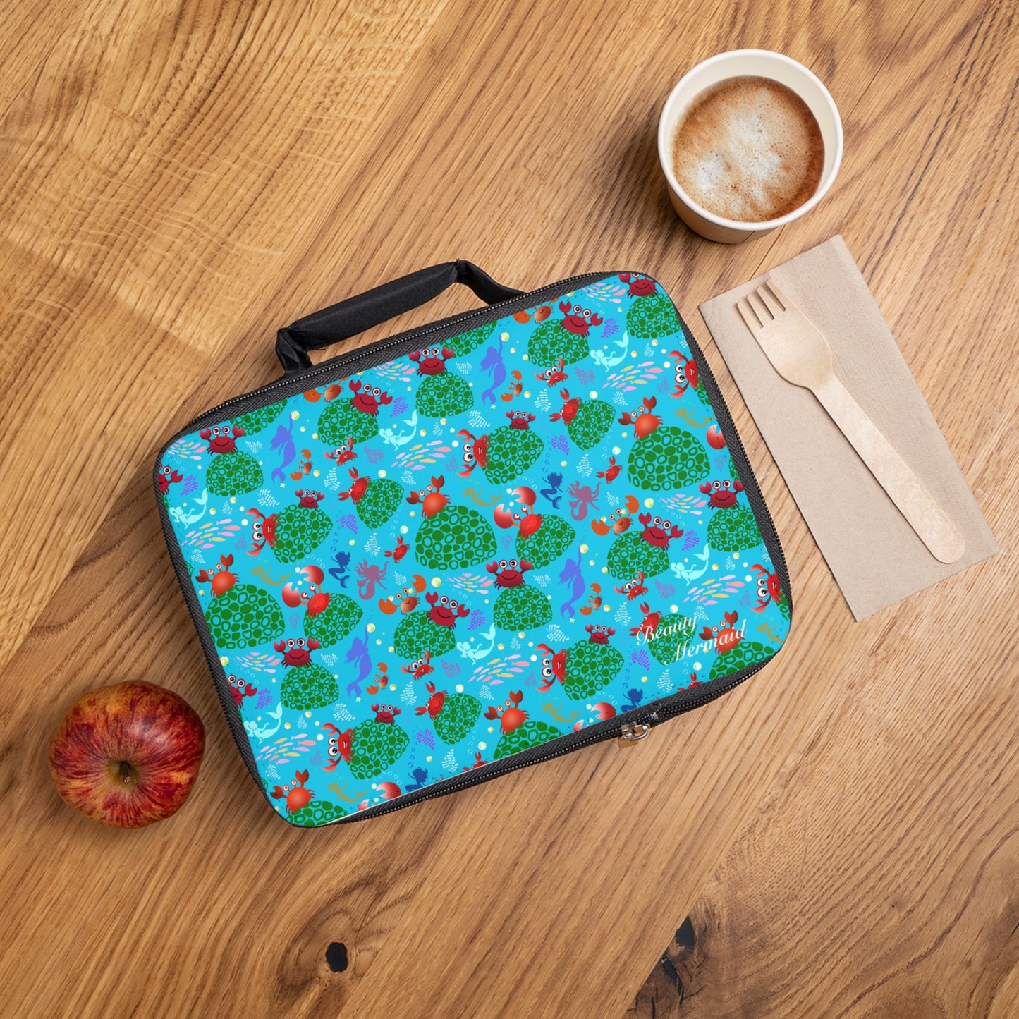 Crabs with Mermaids Lunch Bag