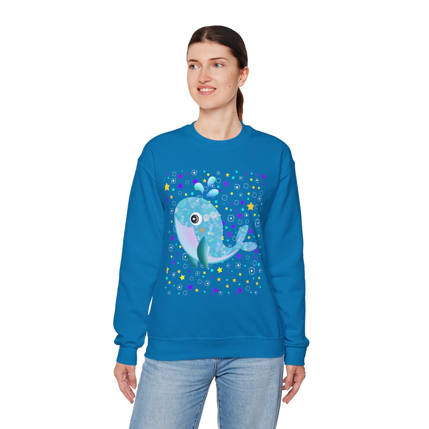 Whale Crewneck Sweatshirt