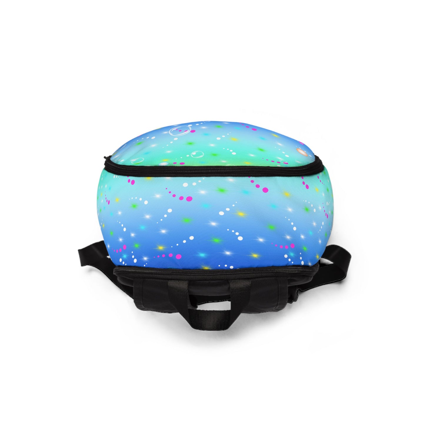 Shiny Ocean Whales Backpack