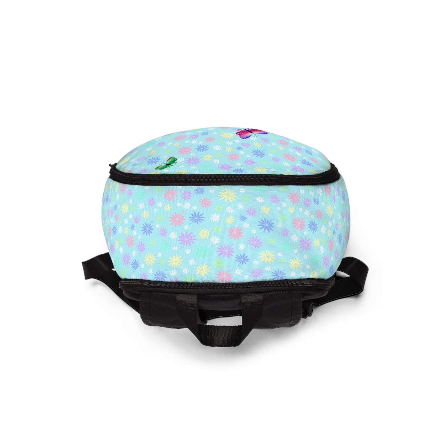 Colorful Butterfly Floral Backpack