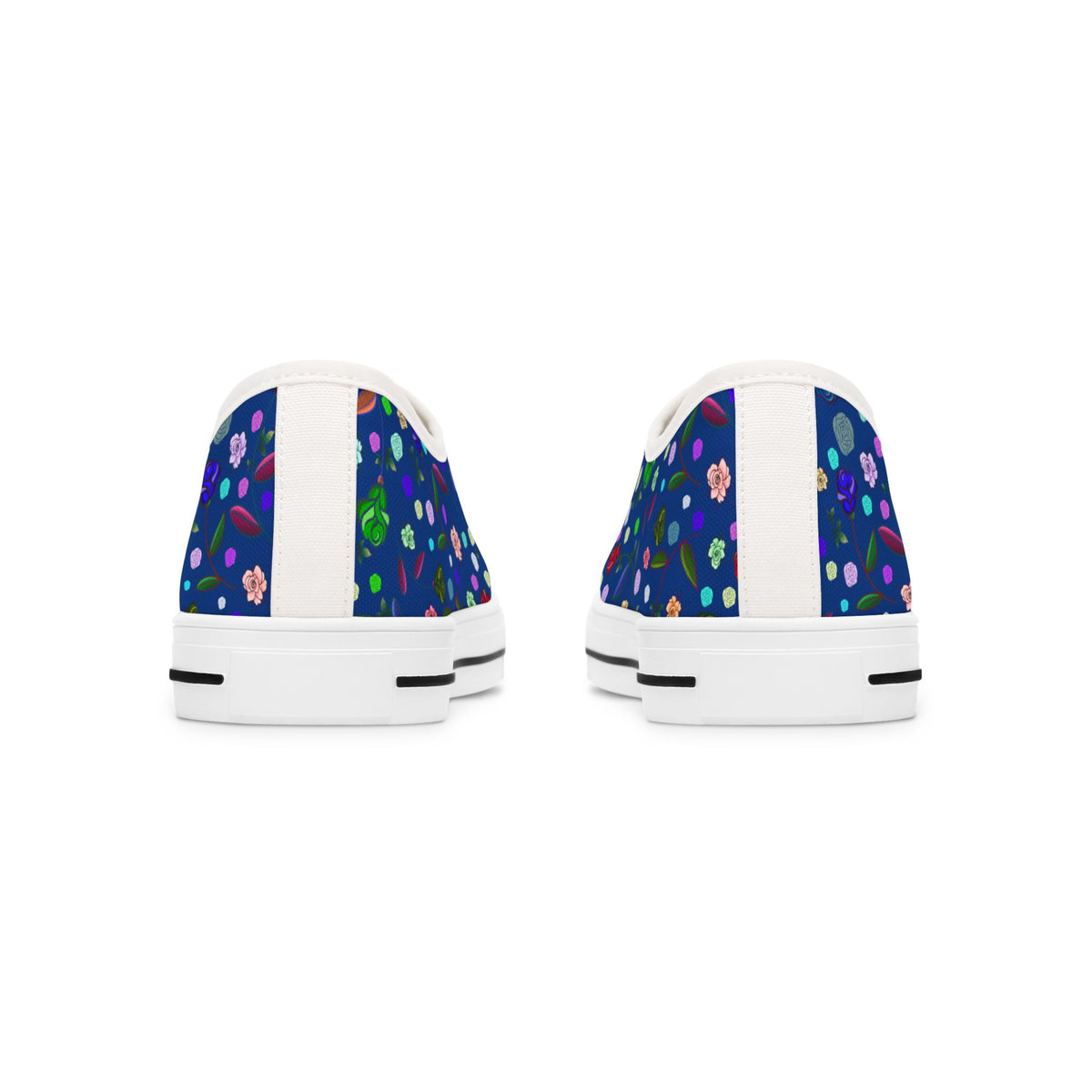 Rose Women's Sneakers Blue Garden