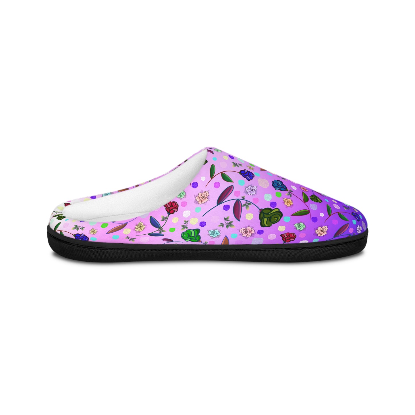 Rose Women's Indoor Slippers Purple