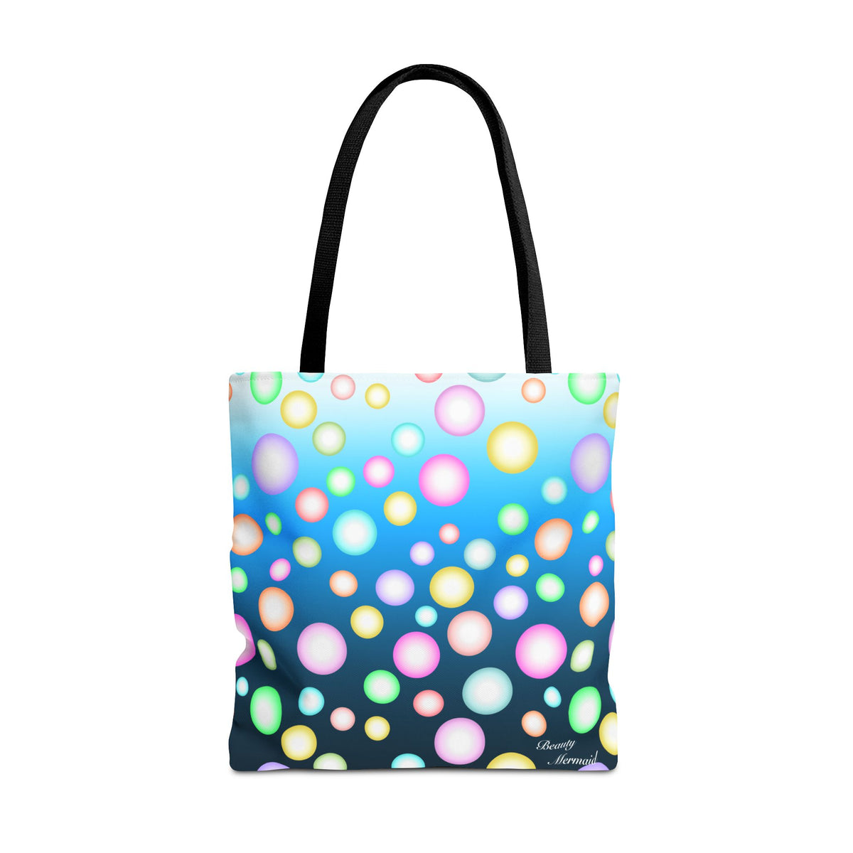 Blue Bubbles Tote Bag