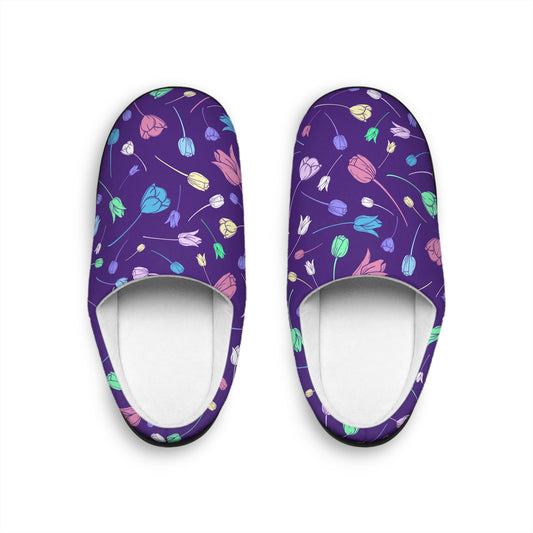 Tulip Women's Indoor Slippers Purple