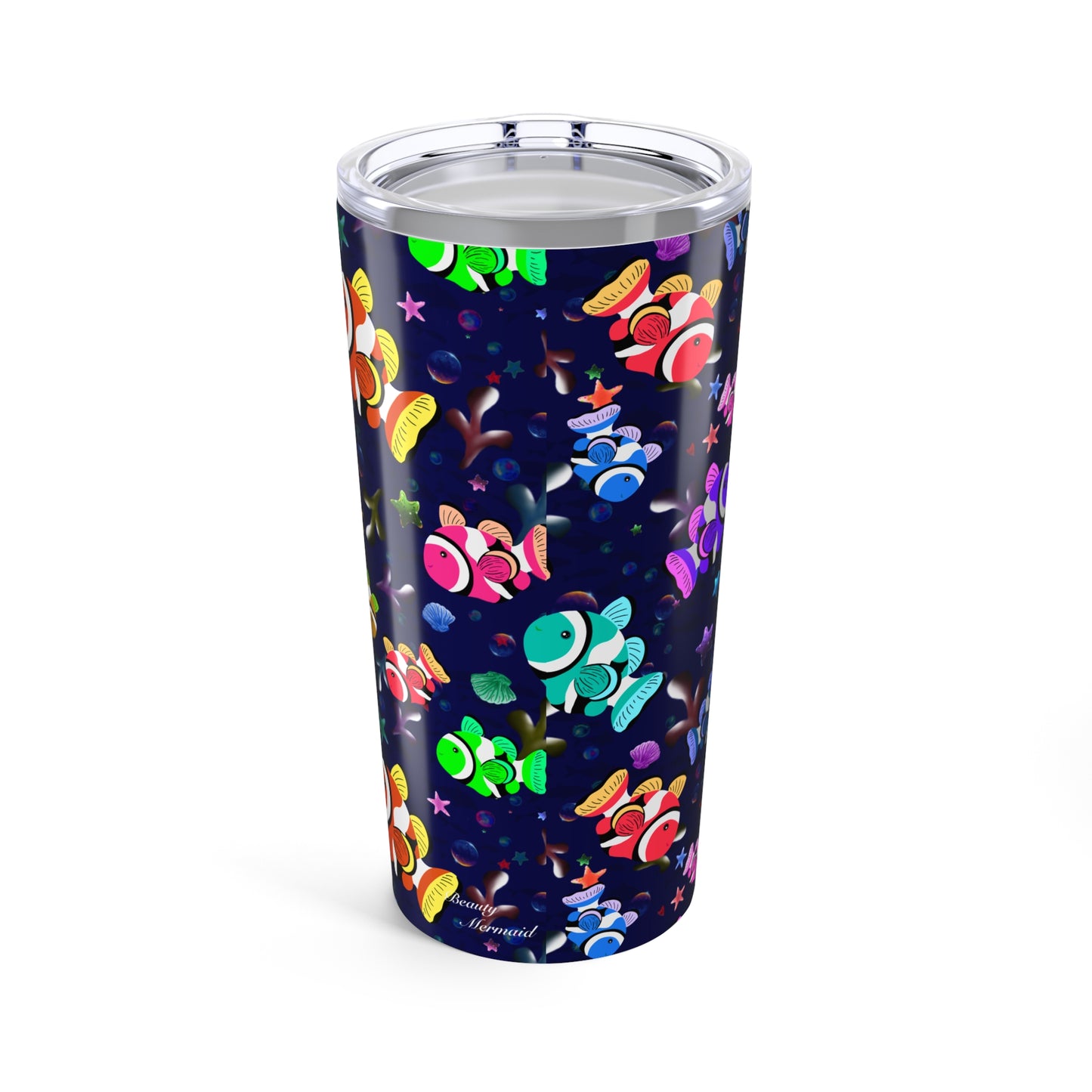 Colorful Clownfish Tumbler 20oz