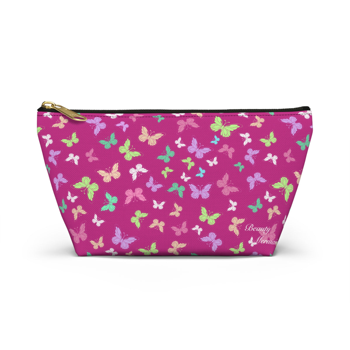 Butterfly Pink Accessory Pouch