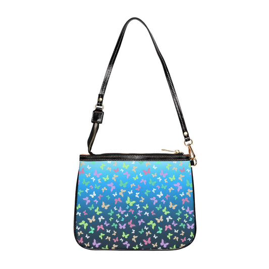 Blue Butterfly Shoulder Bag