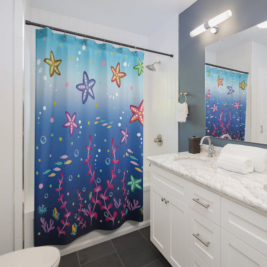 Starfish Shower Curtain