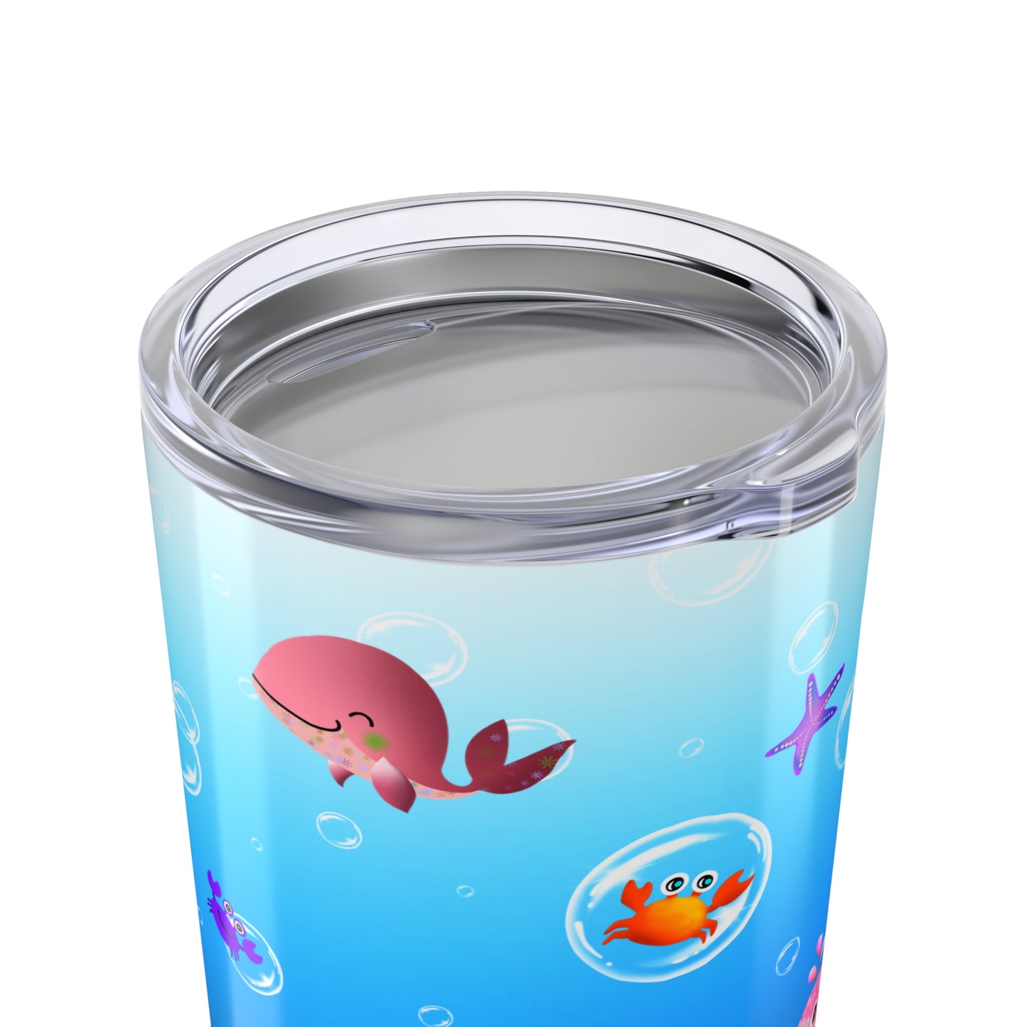 Playful Ocean Animals Tumbler 20oz