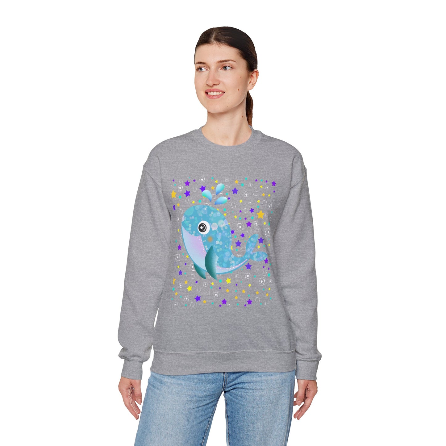 Whale Crewneck Sweatshirt