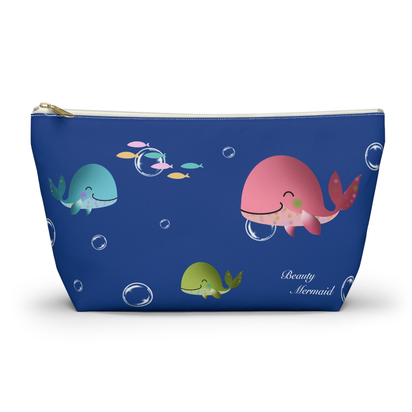 Whimsical Whale Accessory Pouch