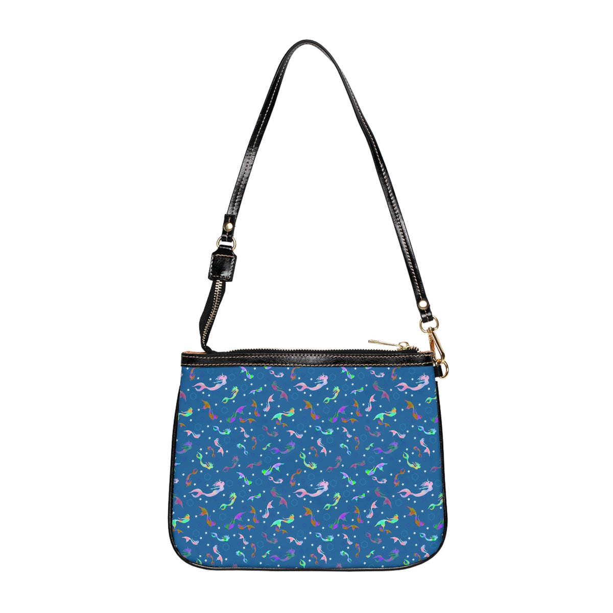 Mermaid Dark Blue Ocean Shoulder Bag