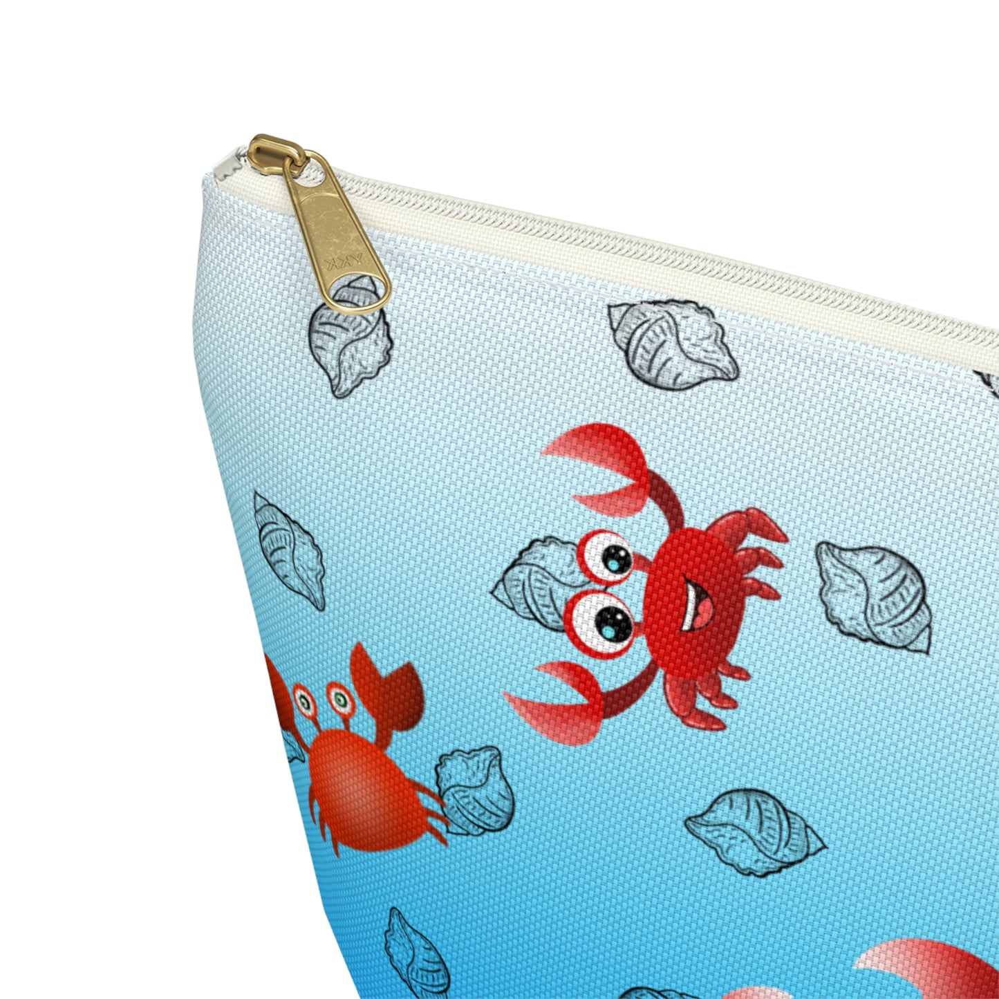 Playful Crab Accessory Pouch