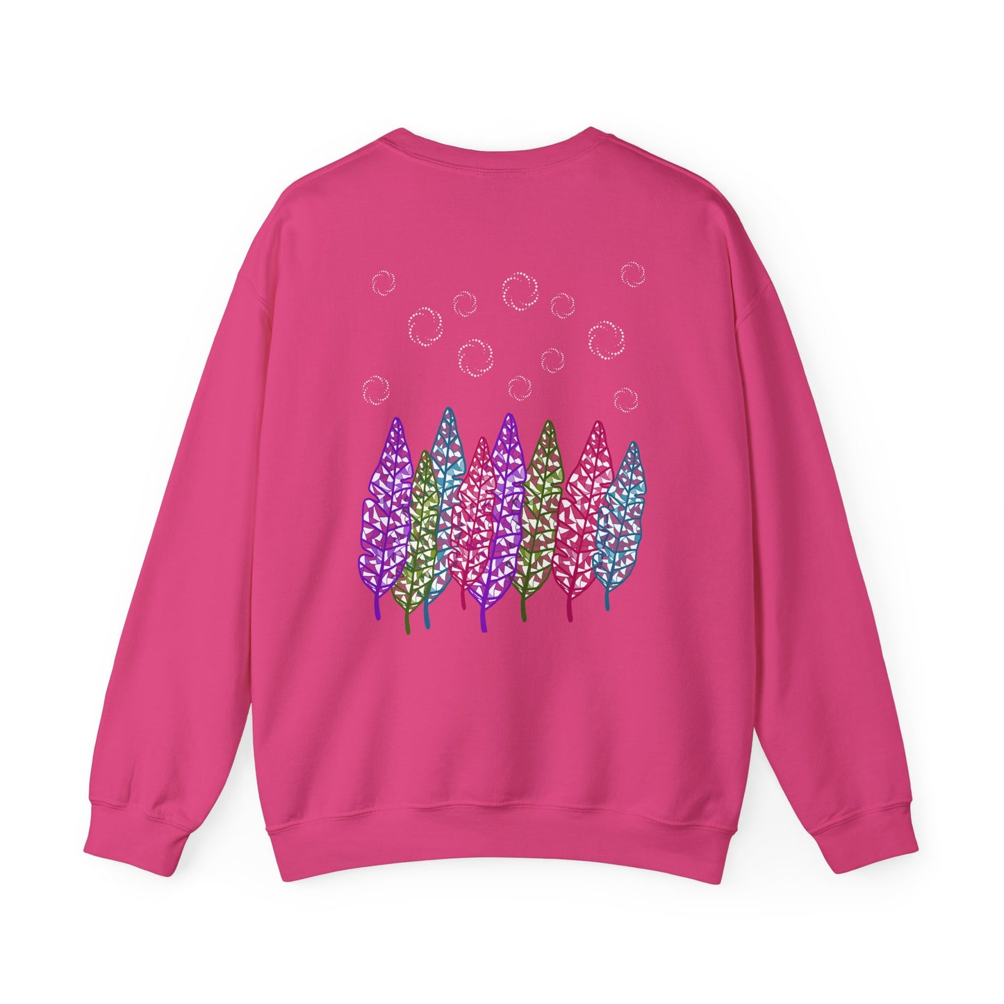 Tree Leaves Crewneck Sweatshirt