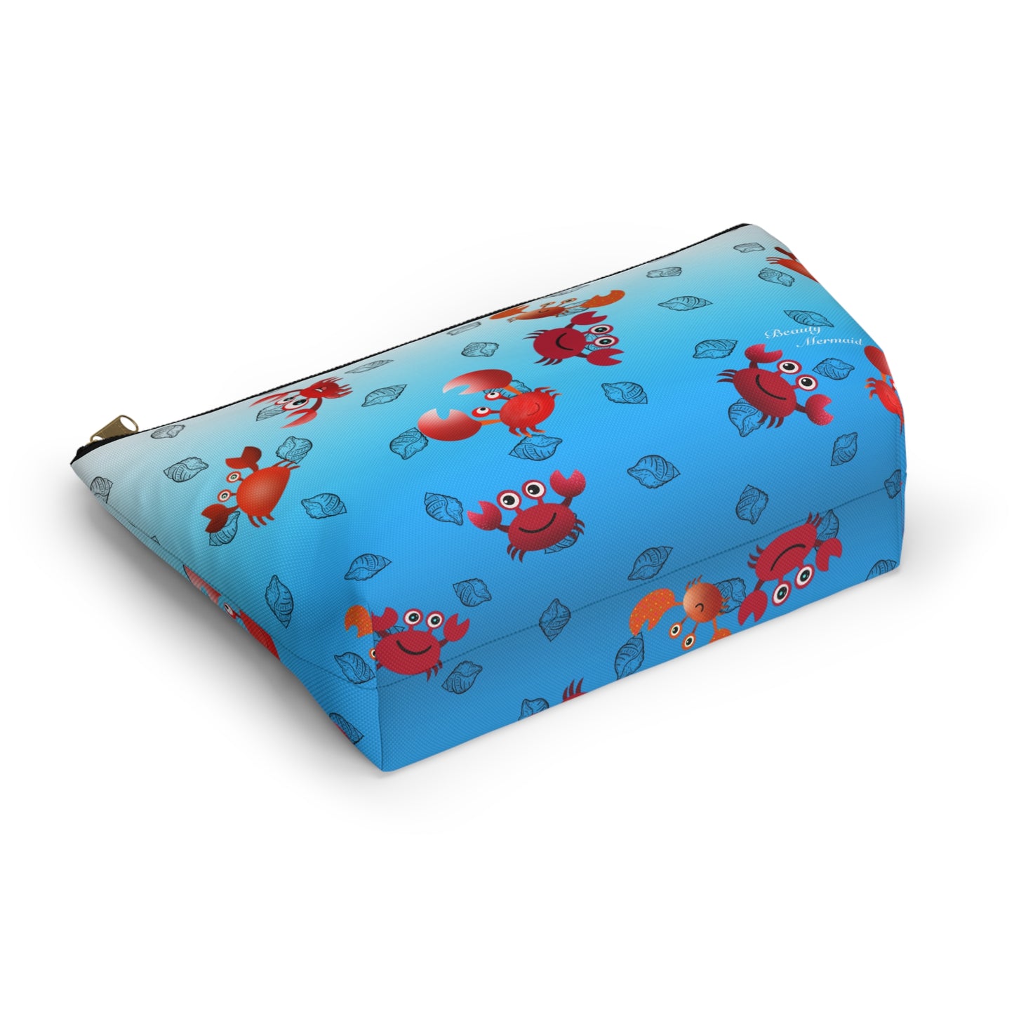 Playful Crab Accessory Pouch