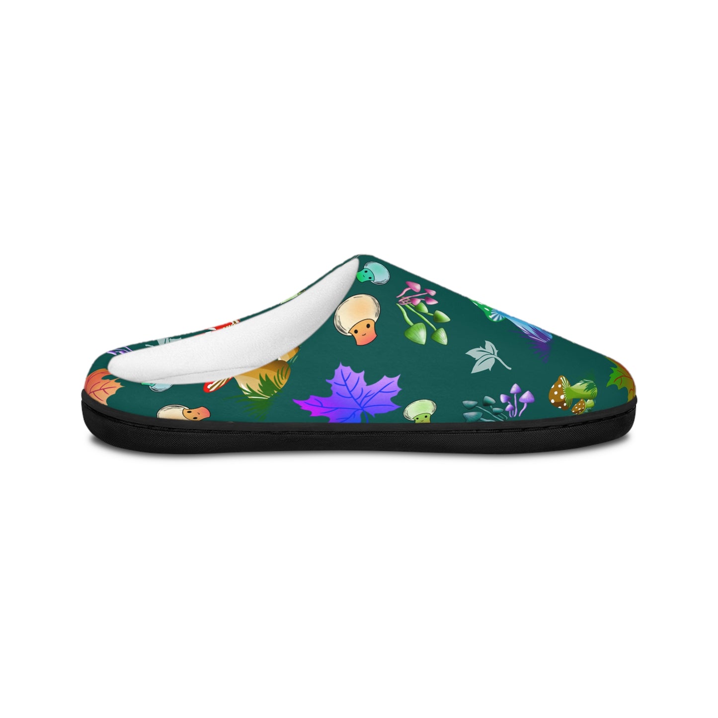 Mushroom Green Women's Indoor Slippers