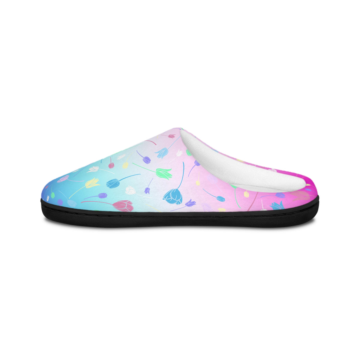Tulip Women's Indoor Slippers Blue Pink