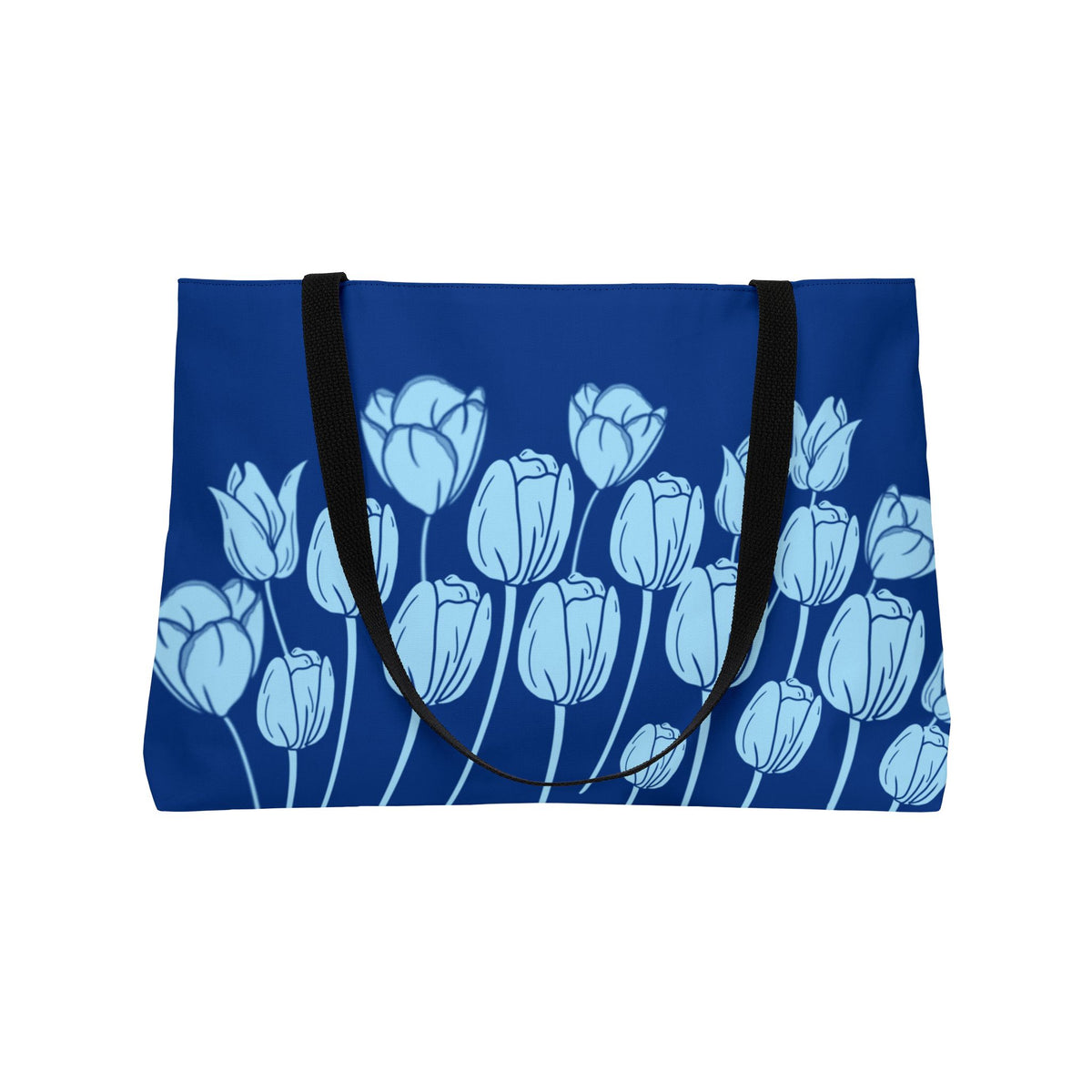 Blue Tulip Weekender Tote Bag