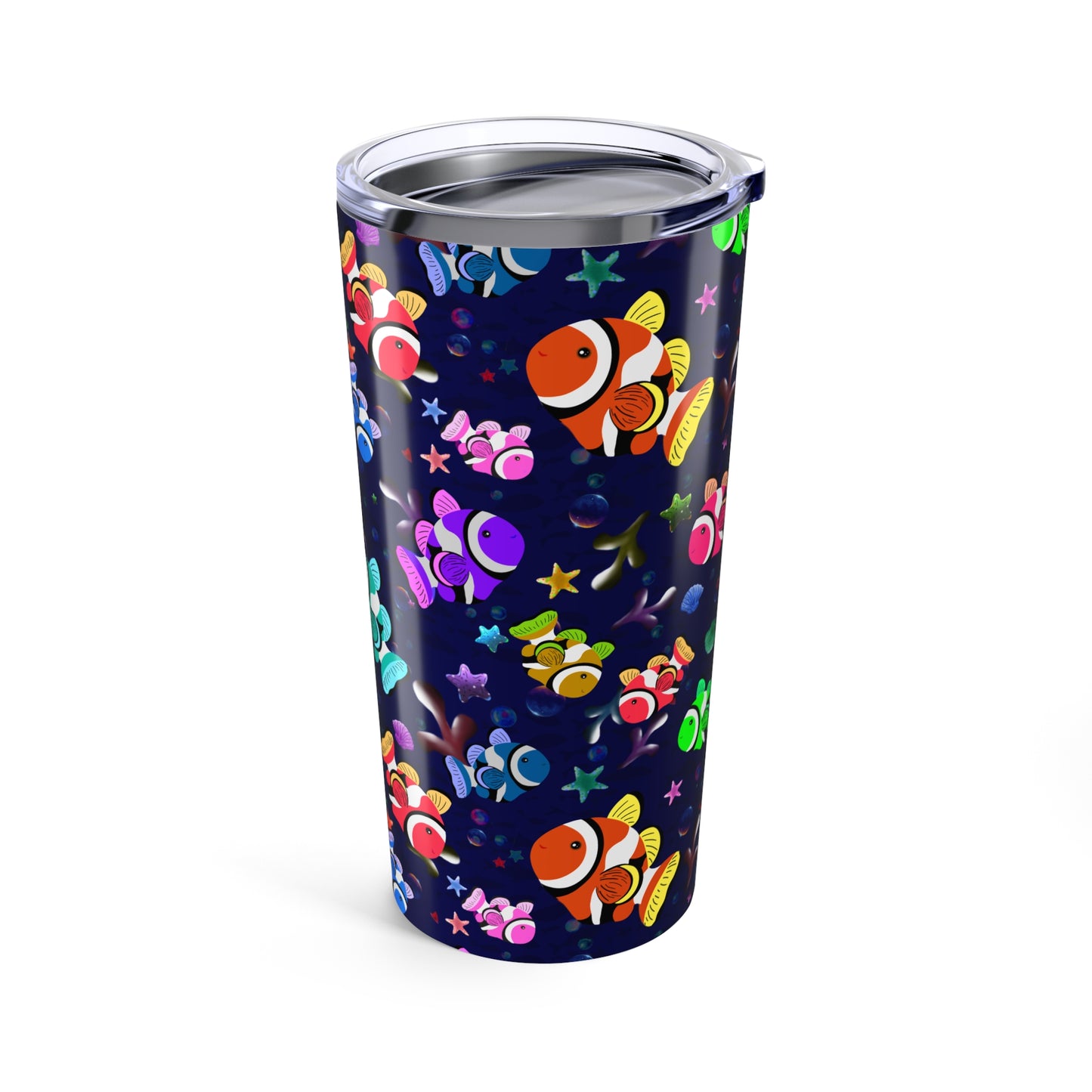 Colorful Clownfish Tumbler 20oz